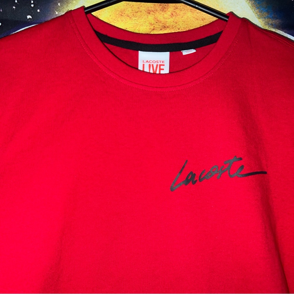 Men’s XS (Men’s Small) Lacoste Live Short-sleeve For Sale NWT - Picture 2 of 7